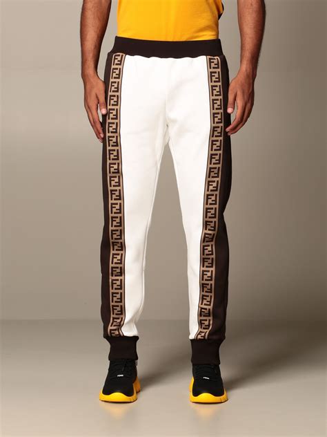 fendi jogging shorts|Fendi pants men's.